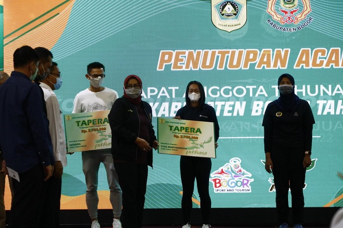 Rapat Anggota Tahunan Komite Olahraga Nasional Indonesia (KONI) Kabupaten Bogor. /Instagram.com/@kabupaten.bogor.