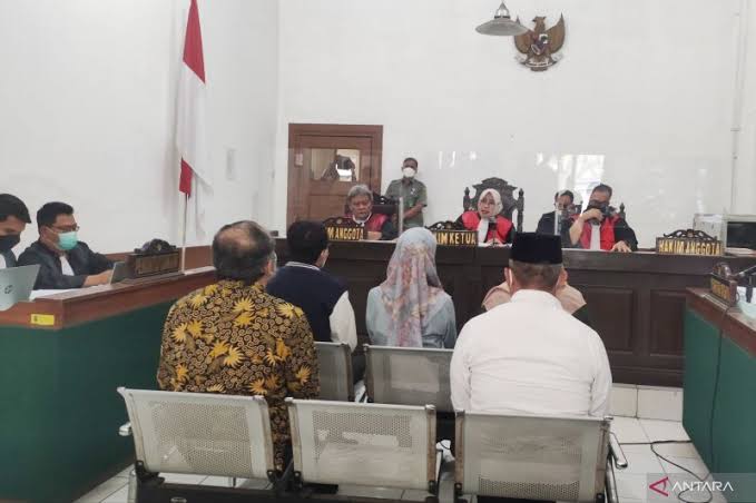 Lima orang saksi PNS di lingkungan Pemkab Bogor dihadirkan Jaksa KPK dalam kasus Ade Yasin./Dok.Igon