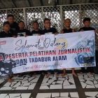 Poto bersama pengurus Aliansi Jurnalis Bogor (AJB)./Dok.Yon