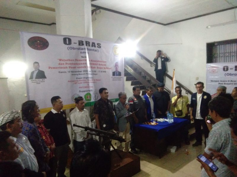 Tokoh Masyarakat Bogor Selatan berikrar pejuangkan Pembentukan DOB Bogor Selatan/Dok.Apakabarbogor/ash.