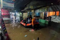Sebanyak 670 jiwa terdampak banjir di Kabupaten Bogor, Provinsi Jawa Barat. (Dok. BNPB)