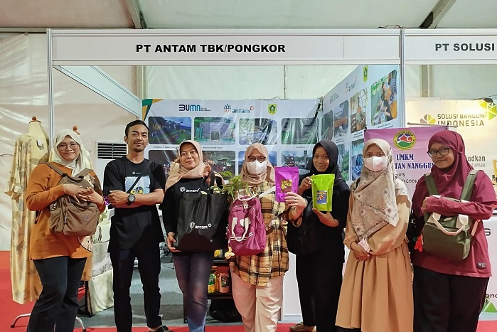 PT Antam TBK, UBPE Pongkor ikut meriahkan Kabogor Fest. (Dok. Pt Antam)