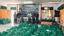 PT Antam Tbk UBPE Pongkor laksanakan Safari Ramadhan 1447 Hijriah dengan berbagi 1850 Paket Sembako. (Dok. PT Antam)