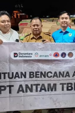 PT Antam UBPE Pongkor Bantu Korban Bencana Banjir di Kecamatan Cigudeg dan Jasinga